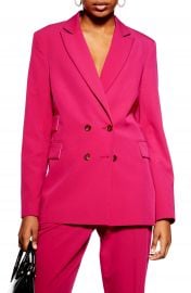 Topshop Double Breasted Jacket at Nordstrom